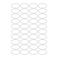 30018 - Label Size 65mm x 35mm - 40 label(s) per sheet