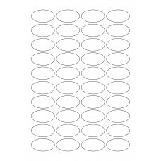 30018 - Label Size 65mm x 35mm - 40 label(s) per sheet 