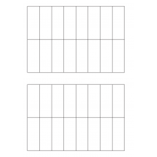 30019 - Label Size 95mm x 35mm - 32 label(s) per sheet 