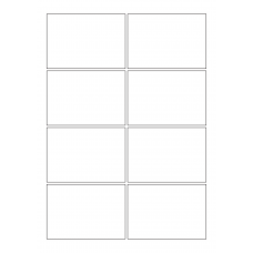 30028 - Label Size 140mm x 97mm - 8 label(s) per sheet 