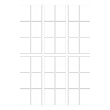 30038 - Label Size 43mm x 64mm - 36 label(s) per sheet 