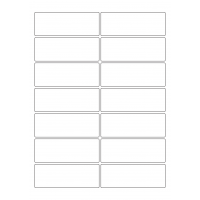 30050 - Label Size 145mm x 53mm - 14 label(s) per sheet