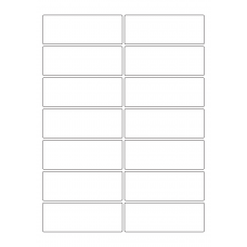 30050 - Label Size 145mm x 53mm - 14 label(s) per sheet 