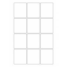 30056 - Label Size 85mm x 100mm - 12 label(s) per sheet 