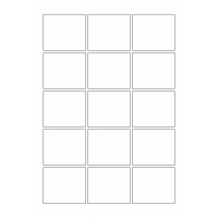 30059 - Label Size 88mm x 75mm - 15 label(s) per sheet