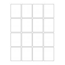 30063 - Label Size 66mm x 88mm - 16 label(s) per sheet 