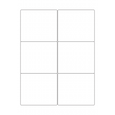 30071 - Label Size 143mm x 124mm - 6 label(s) per sheet 