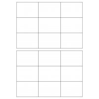 30075 - Label Size 100mm x 70mm - 18 label(s) per sheet