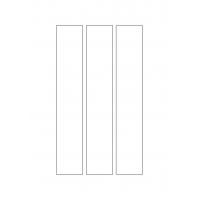 30095 - Label Size 56mm x 312mm - 3 label(s) per sheet