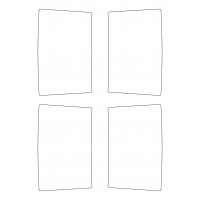 30109 - Label Size 122mm x 195mm - 4 label(s) per sheet