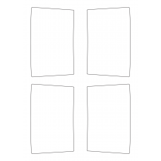 30109 - Label Size 122mm x 195mm - 4 label(s) per sheet 