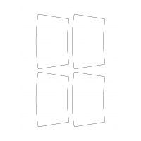 30112 - Label Size 105.282mm x 174.68mm - 4 label(s) per sheet