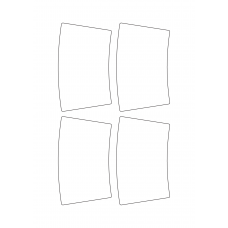 30112 - Label Size 105.282mm x 174.68mm - 4 label(s) per sheet 