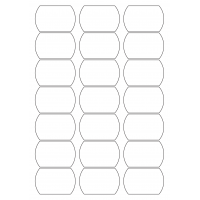30121 - Label Size 84.5mm x 54.5mm - 21 label(s) per sheet
