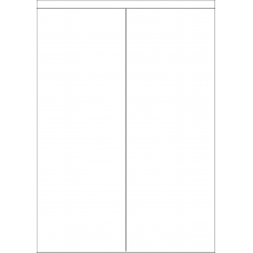 40012 - Label Size 105mm x 285.2mm - 2 label(s) per sheet 