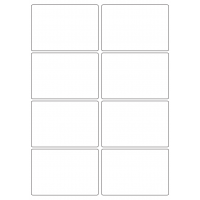 40019 - Label Size 99mm x 68mm - 8 label(s) per sheet