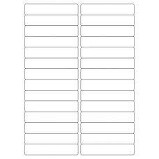 40023 - Label Size 99mm x 20mm - 28 label(s) per sheet 