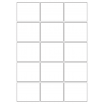 40035 - Label Size 66mm x 54mm - 15 label(s) per sheet