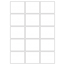 40035 - Label Size 66mm x 54mm - 15 label(s) per sheet 