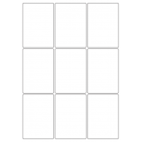 40038 - Label Size 65mm x 93mm - 9 label(s) per sheet