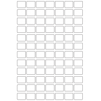 40185 - Label Size 25mm x 19mm - 84 label(s) per sheet
