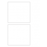 40239 - Label Size 140mm x 130mm - 2 label(s) per sheet