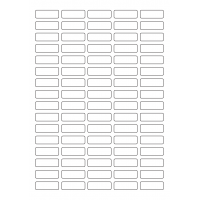 40240 - Label Size 34.827mm x 11.827mm - 80 label(s) per sheet