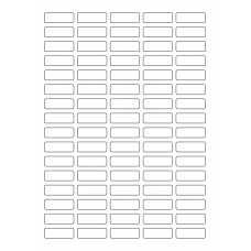 40240 - Label Size 34.827mm x 11.827mm - 80 label(s) per sheet 