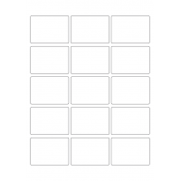 40241 - Label Size 63mm x 45mm - 15 label(s) per sheet