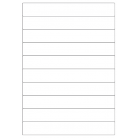 40244 - Label Size 200mm x 28.5mm - 10 label(s) per sheet
