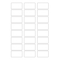 40261 - Label Size 55mm x 30mm - 24 label(s) per sheet