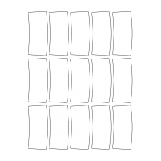 40271 - Label Size 36mm x 82mm - 15 label(s) per sheet 