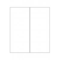 40273 - Label Size 97mm x 225mm - 2 label(s) per sheet