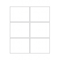 40307 - Label Size 97mm x 75mm - 6 label(s) per sheet