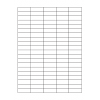 40318 - Label Size 38mm x 12mm - 100 label(s) per sheet