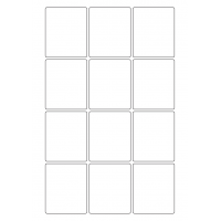 40319 - Label Size 56mm x 67mm - 12 label(s) per sheet