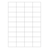 40336 - Label Size 49mm x 30mm - 36 label(s) per sheet