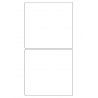 40339 - Label Size 145mm x 140mm - 2 label(s) per sheet
