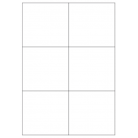 40348 - Label Size 100mm x 95mm - 6 label(s) per sheet