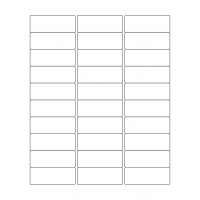 40353 - Label Size 67mm x 25mm - 30 label(s) per sheet