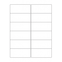 40366 - Label Size 99mm x 42.3mm - 12 label(s) per sheet