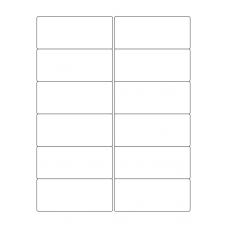 40366 - Label Size 99mm x 42.3mm - 12 label(s) per sheet 