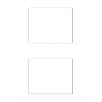 40367 - Label Size 127.5mm x 102mm - 2 label(s) per sheet