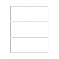 40370 - Label Size 190mm x 75mm - 3 label(s) per sheet