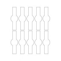 40384 - Label Size 35mm x 112mm - 10 label(s) per sheet