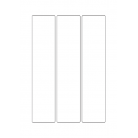 40394 - Label Size 50mm x 230mm - 3 label(s) per sheet