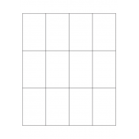 40396 - Label Size 50mm x 80mm - 12 label(s) per sheet