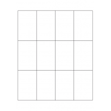 40396 - Label Size 50mm x 80mm - 12 label(s) per sheet 
