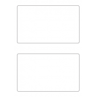 40399 - Label Size 190mm x 115mm - 2 label(s) per sheet
