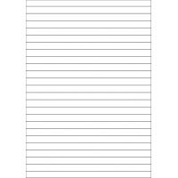 40405 - Label Size 210mm x 12mm - 23 label(s) per sheet